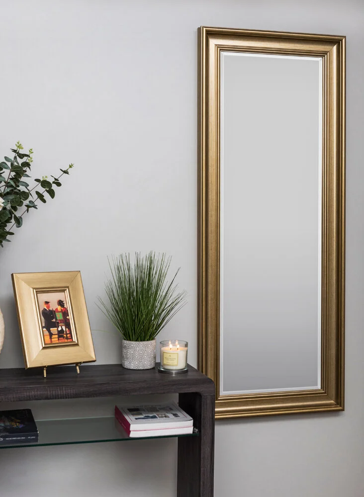Framed best sale dressing mirror